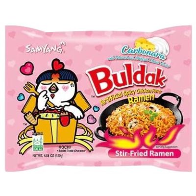 ראמן קוריאני ורוד