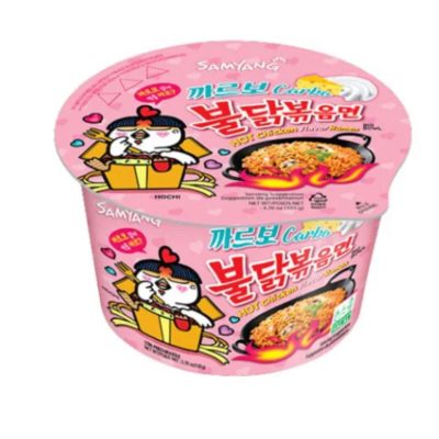 ראמן קוריאני ורוד בכוס גדולה