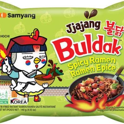 ראמן קוריאני ירוק